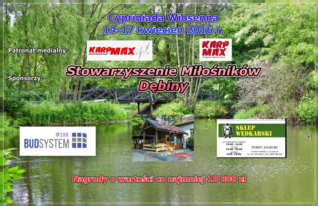 Cypriniada Wiosenna 2016 Plakat Cypriniady Wiosennej 2016