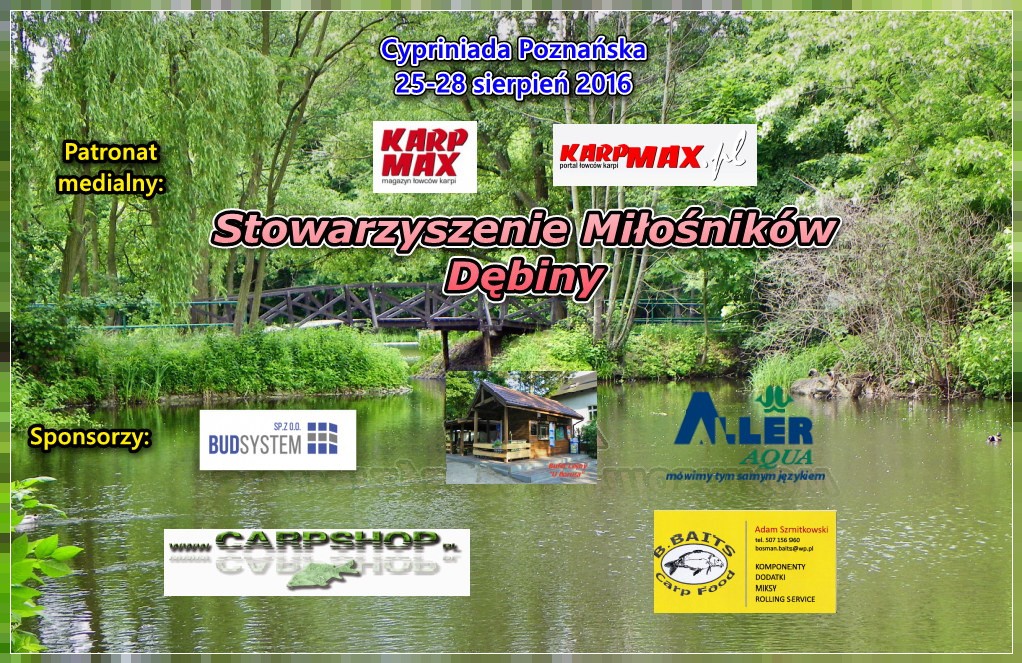 Cypriniada Poznańska 2016 Plakat Cypriniady Poznańskiej 2016